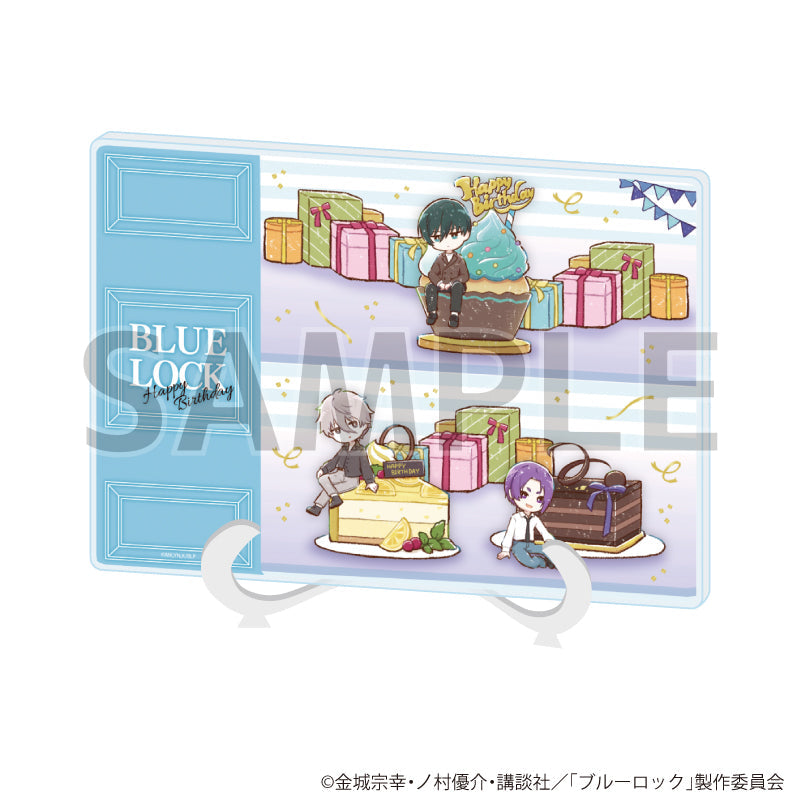 『ブルーロック』アクリルアートボード(A5サイズ)06/パターンB 誕生日ver.(グラフアートイラスト)