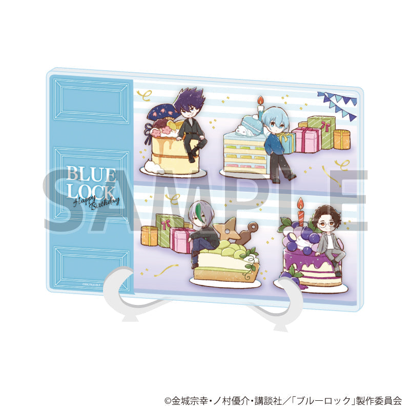 『ブルーロック』アクリルアートボード(A5サイズ)07/パターンC 誕生日ver.(グラフアートイラスト)