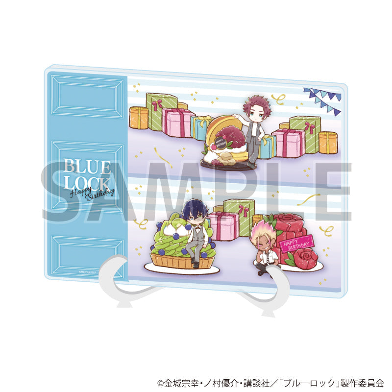 『ブルーロック』アクリルアートボード(A5サイズ)08/パターンD 誕生日ver.(グラフアートイラスト)