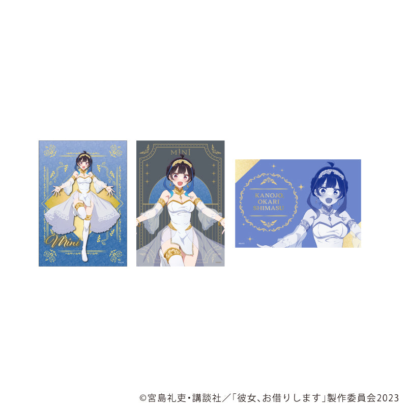 『彼女、お借りします』L版ブロマイド3枚セット05/八重森みに 女神ver.(描き下ろしイラスト)