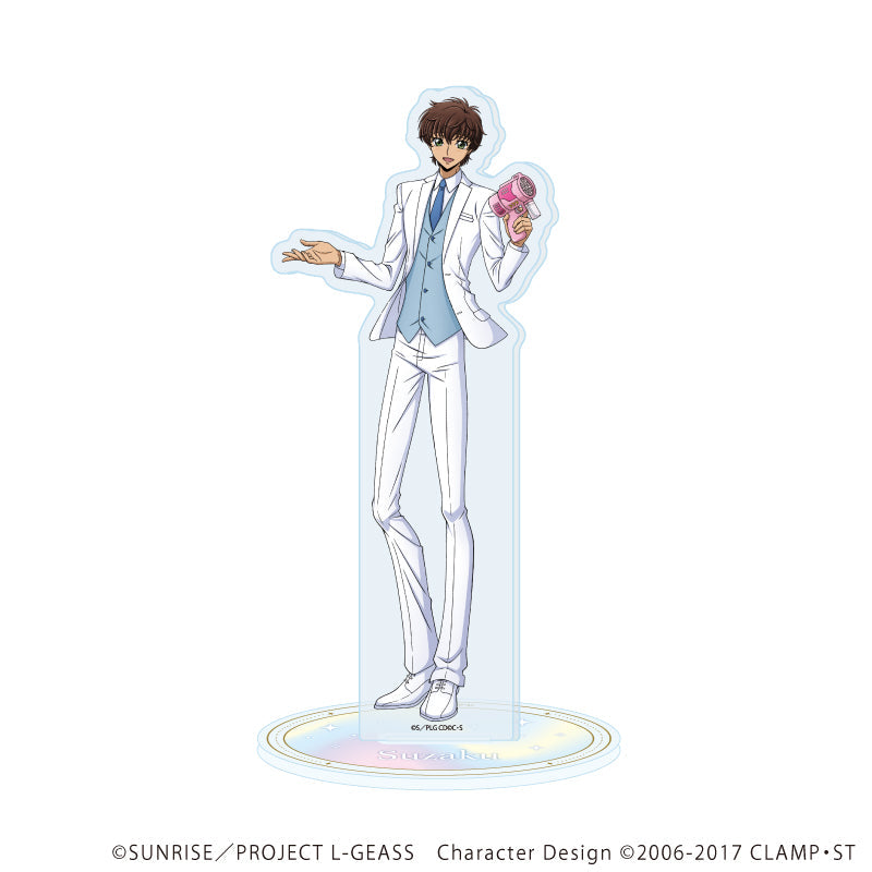 コードギアス反逆のルルーシュ アクリルフィギュア ルルーシュ 枢木スザク 1/8 PVC製塗装済み完成品 「コードギアス 反逆のルルーシュ R2