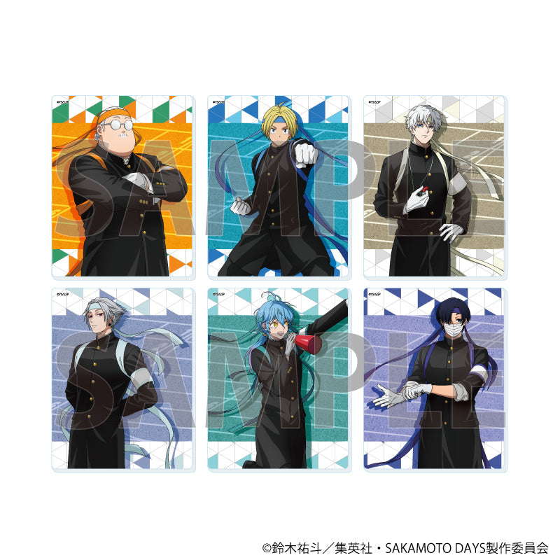 『SAKAMOTO DAYS』アクリルカード12/応援団ver. コンプリートセット(全6種)(描き下ろしイラスト)