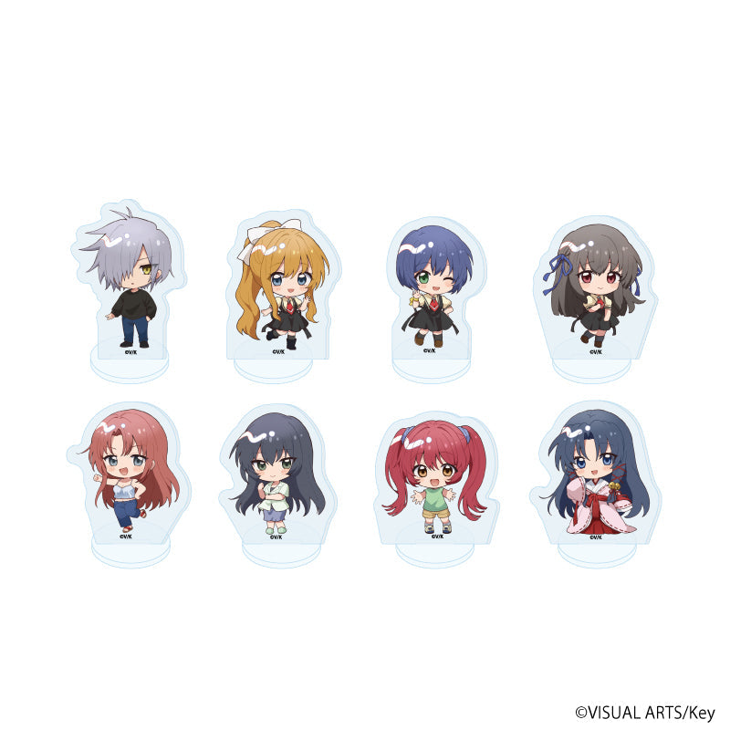 『AIR』アクリルぷちスタンド01/コンプリートセット(全8種)(ミニキャライラスト)