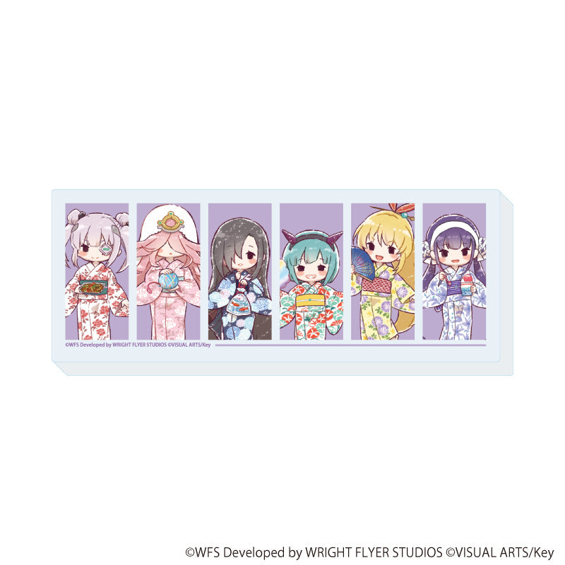 『ヘブンバーンズレッド』ミニアクリルブロック12/浴衣ver. 第31C部隊(グラフアートイラスト)