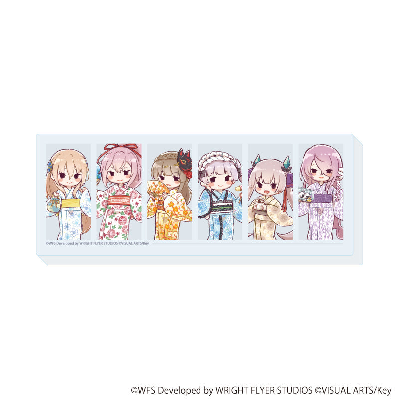 『ヘブンバーンズレッド』ミニアクリルブロック13/浴衣ver. 第30G部隊(グラフアートイラスト)