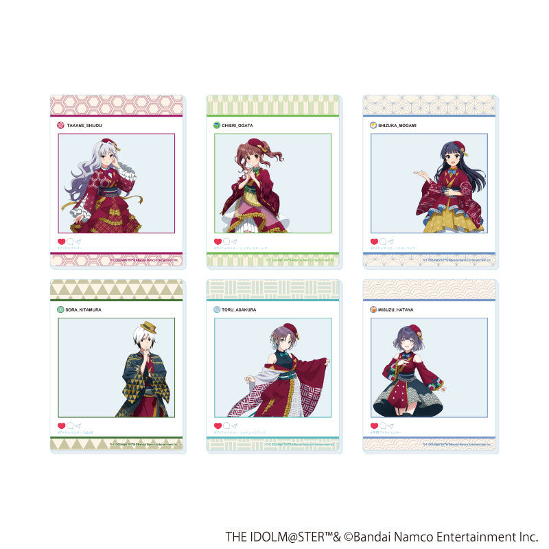 『アイドルマスターシリーズ』アクリルカード02/コンプリートセット(全6種)(描き下ろしイラスト)