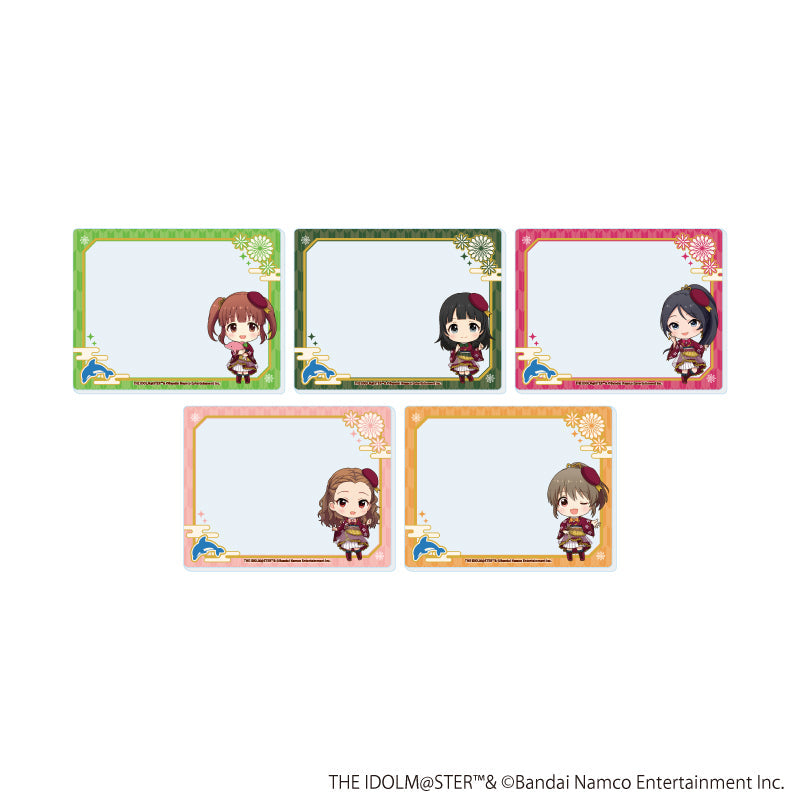 『アイドルマスターシリーズ』アクリルカード04/アイドルマスター シンデレラガールズ コンプリートセット(全5種)(ミニキャライラスト)
