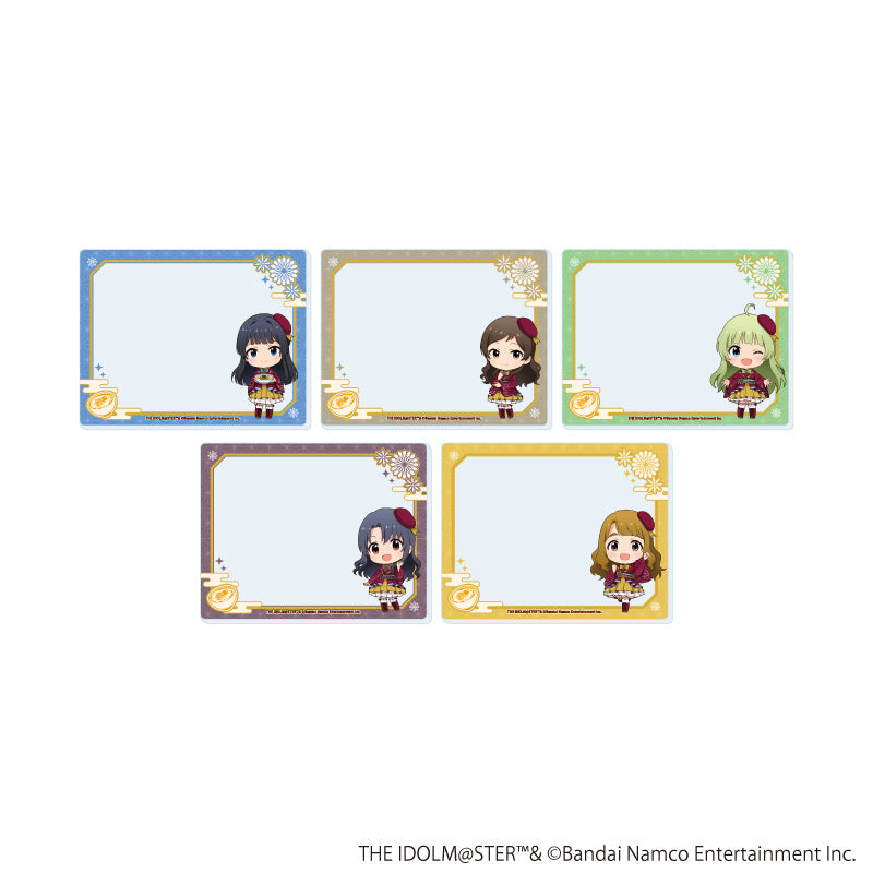『アイドルマスターシリーズ』アクリルカード05/アイドルマスター ミリオンライブ! コンプリートセット(全5種)(ミニキャライラスト)