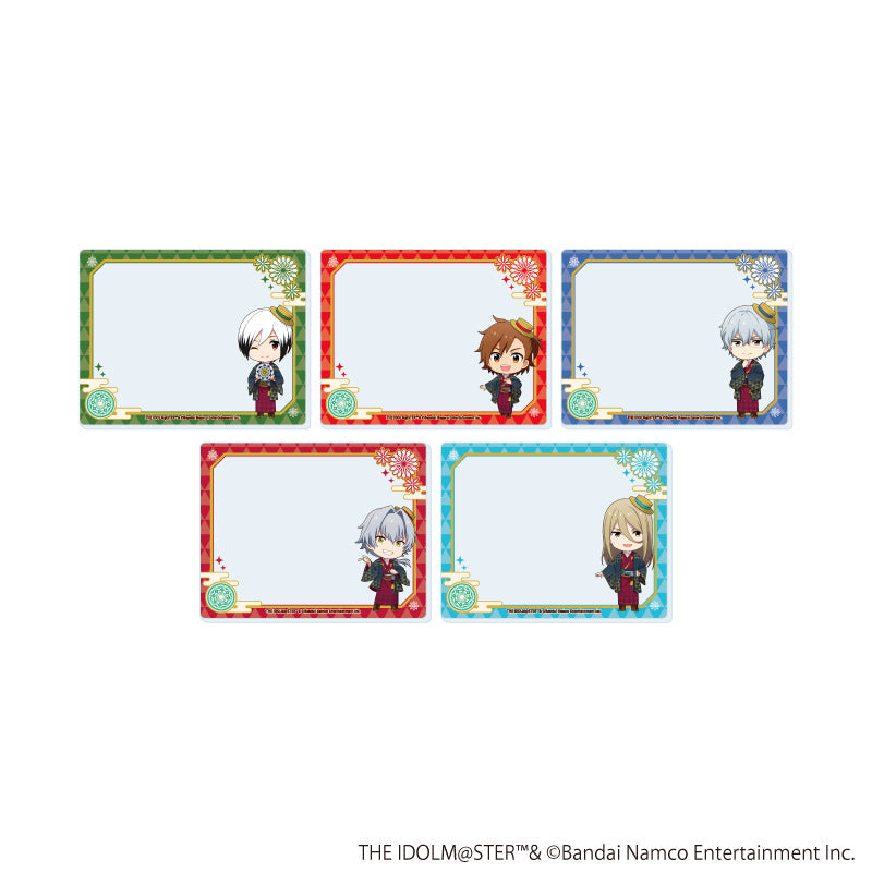 『アイドルマスターシリーズ』アクリルカード06/アイドルマスター SideM コンプリートセット(全5種)(ミニキャライラスト)