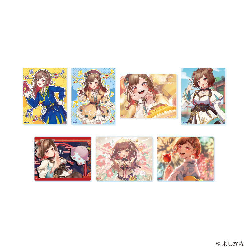 『よしか⁂』アクリルカード01/コンプリートセット(全7種)(公式&描き起こしイラスト)