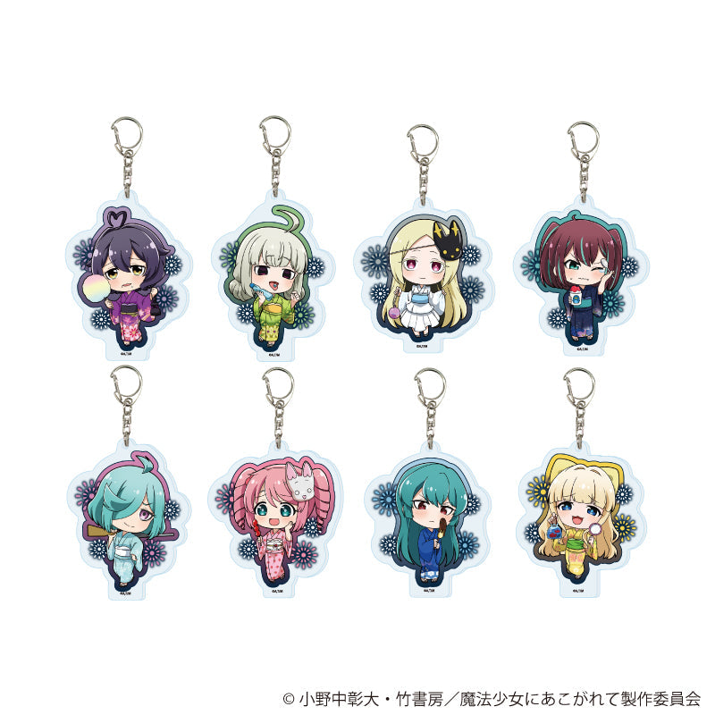 魔法少女にあこがれて　ゲーマーズ　チェンジング　キーホルダー　全5種セット 魔法少女にあこがれて_チェンジングアクリルキーホルダー