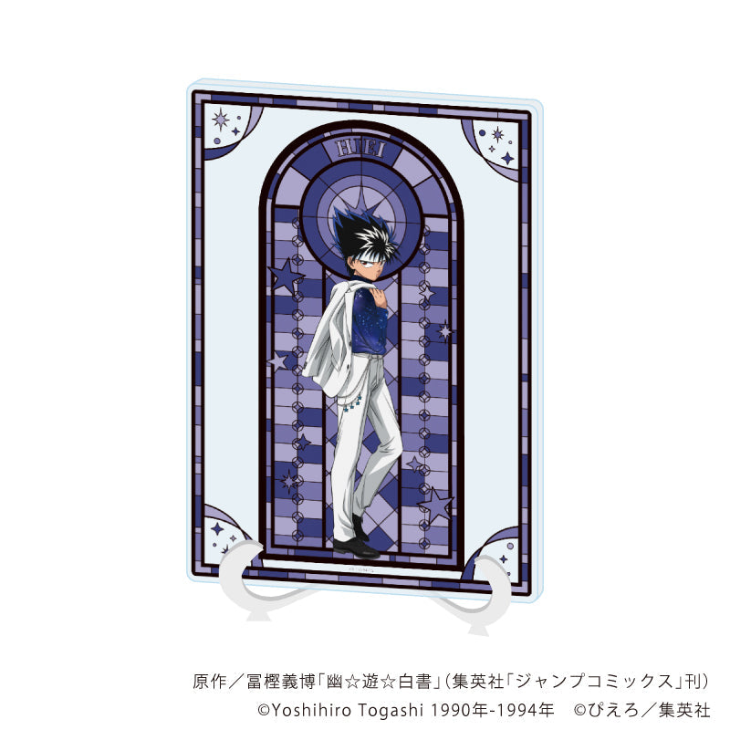 『幽☆遊☆白書』アクリルアートボード(A5サイズ)09/飛影 星空スーツver.(描き下ろしイラスト)