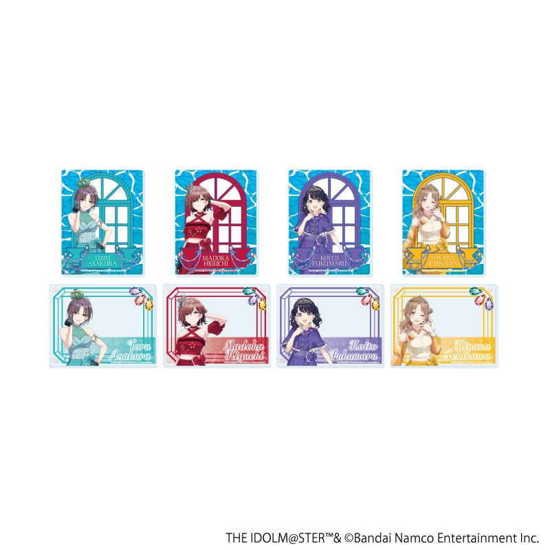 『アイドルマスター シャイニーカラーズ』アクリルカード03/宝石人魚ver. コンプリートセット(全8種)(描き下ろしイラスト)