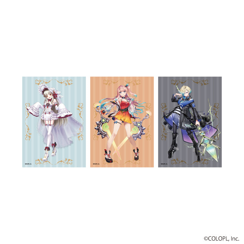 『白猫プロジェクト』L版ブロマイド3枚セット03/ルウシェ/サテラ/ジーク(公式&描き下ろしイラスト)