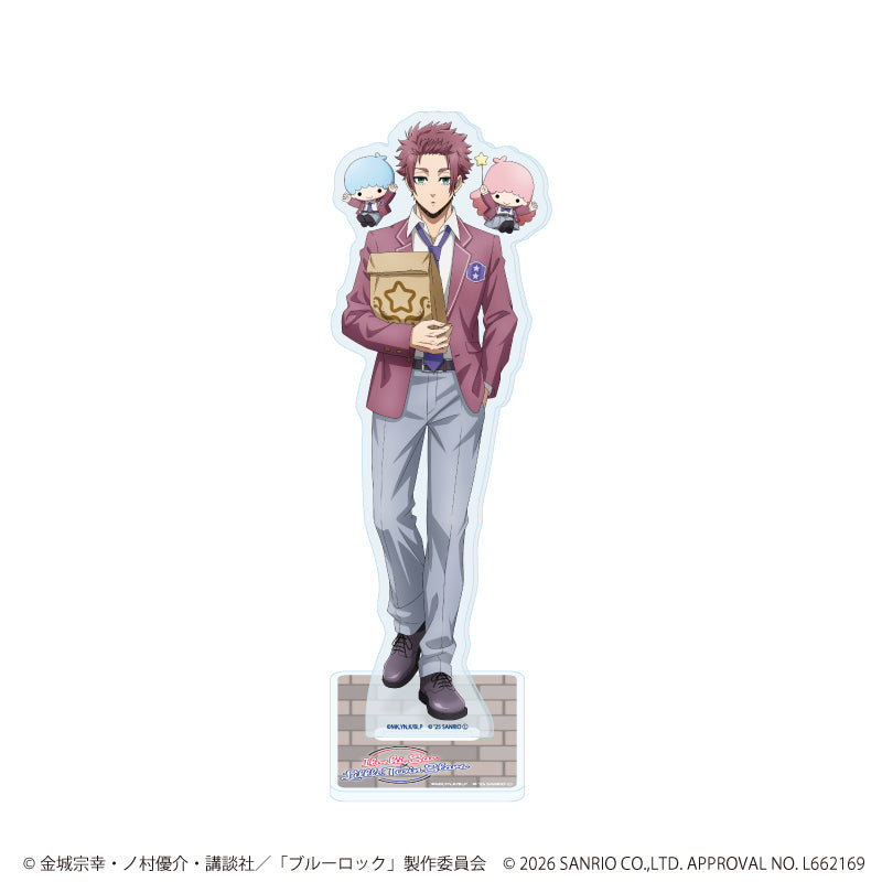『ブルーロック×サンリオキャラクターズ』アクリルスタンド37/糸師 冴×リトルツインスターズ(コラボイラスト)