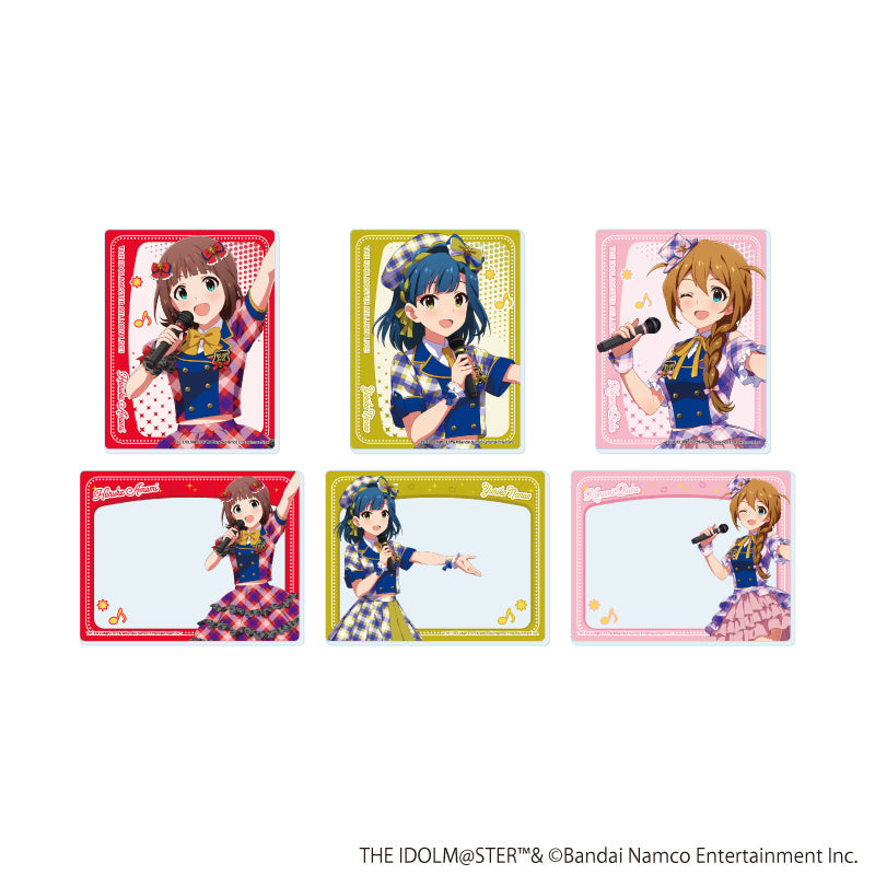 『アイドルマスター ミリオンライブ!』アクリルカード06/カラオケver. コンプリートセット(全6種)(描き下ろしイラスト)