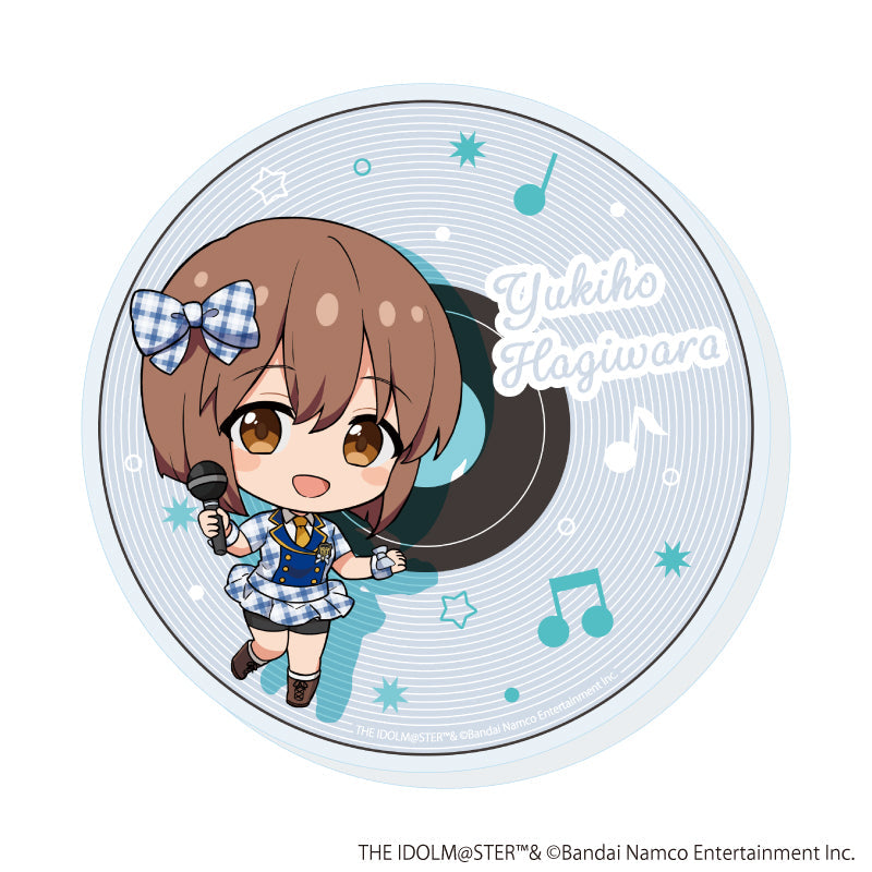 『アイドルマスター ミリオンライブ!』アクリルコースター09/萩原 雪歩 カラオケver.(ミニキャライラスト)