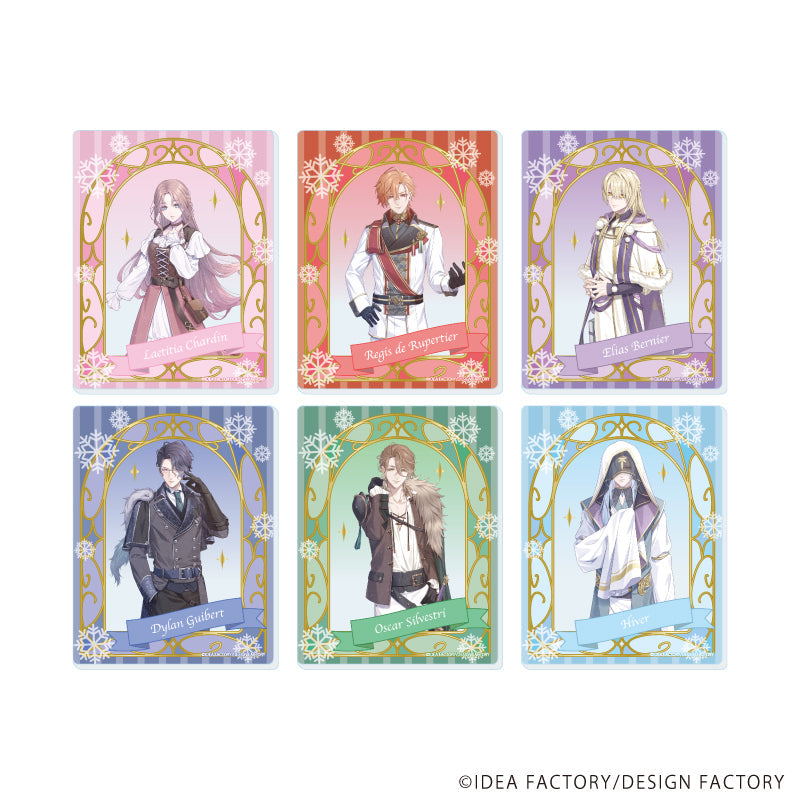『冬園サクリフィス』アクリルカード01/コンプリートセット(全6種)(公式イラスト)