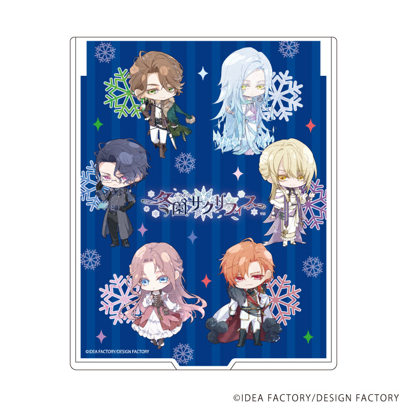 『冬園サクリフィス』デカキャラミラー01/集合デザイン(公式イラスト)