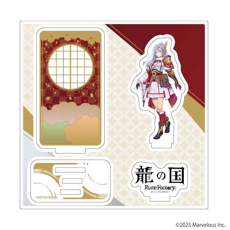 『龍の国 ルーンファクトリー』アクリルスタンドプレート02/カグヤ(公式イラスト)
