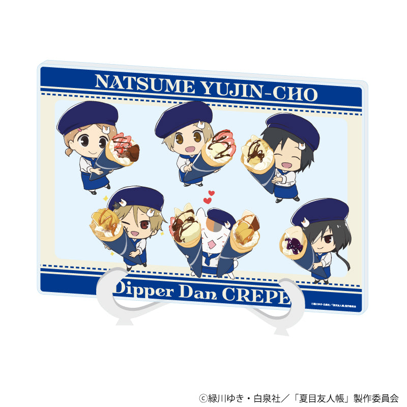 『夏目友人帳』アクリルアートボード(A5サイズ)02/クレープver. 集合デザイン(描き下ろしイラスト)