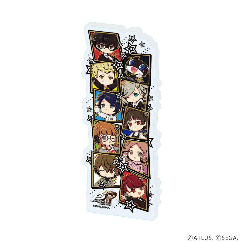 ペルソナ5 缶バッジ アクリルスタンド 5点セット ペルソナ5 缶バッジ アクリルスタンド 5点セット
