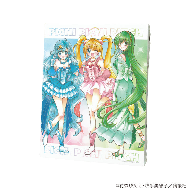 『マーメイドメロディーぴちぴちピッチ』キャンバスボード03/集合デザイン アイドル衣装ver.(描き下ろしイラスト)