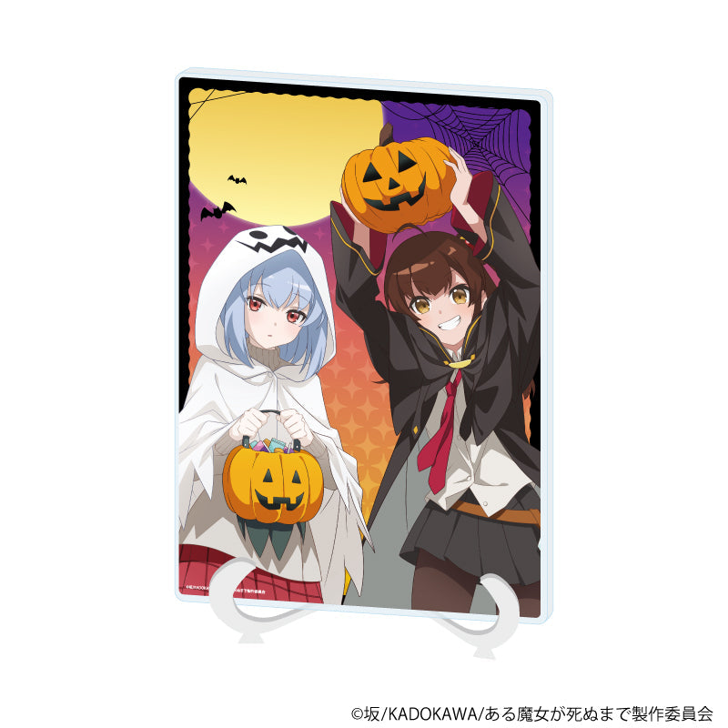 『ある魔女が死ぬまで』アクリルアートボード(A5サイズ)」01/ハロウィン(公式イラスト)