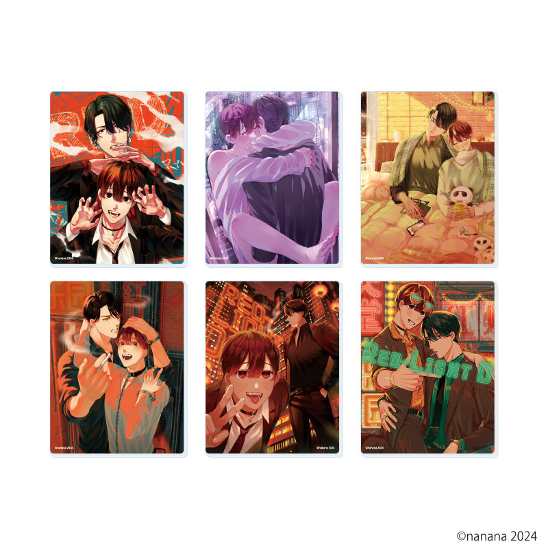 『RED-LIGHT D』アクリルカード01/コンプリートセット(全6種)(公式イラスト)