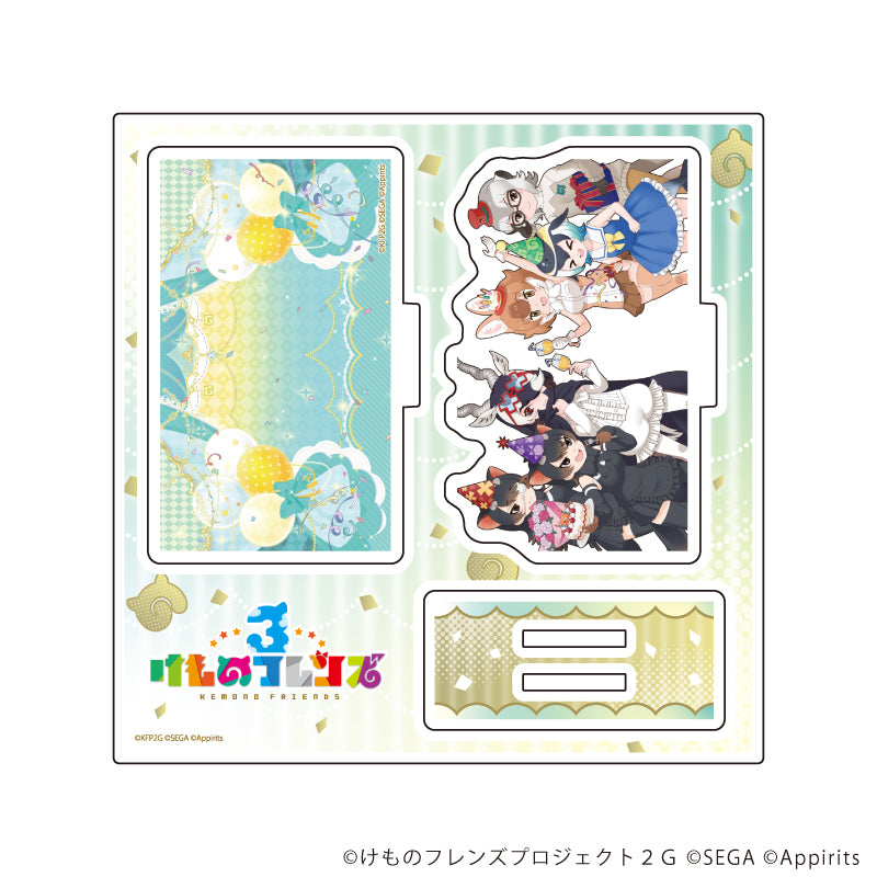 けものフレンズ3　2stアクリルフォトプレート 3LIVEanniv.]「けものフレンズ3 1st Anniversary」記念 特製