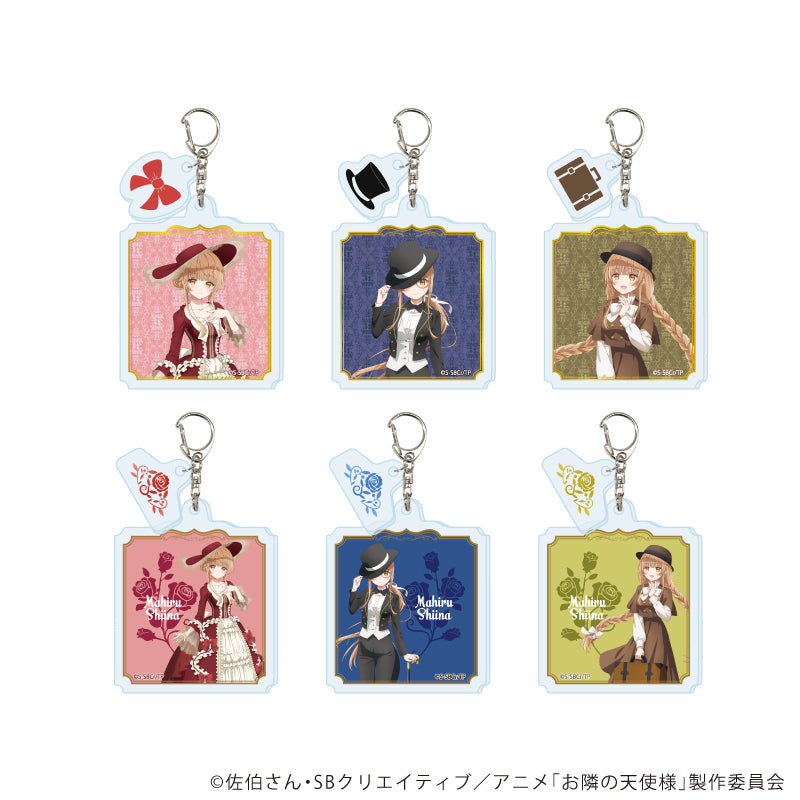 『お隣の天使様にいつの間にか駄目人間にされていた件』パーツ付きアクリルキーホルダー01/コンプリートセット(全6種)(描き下ろしイラスト)