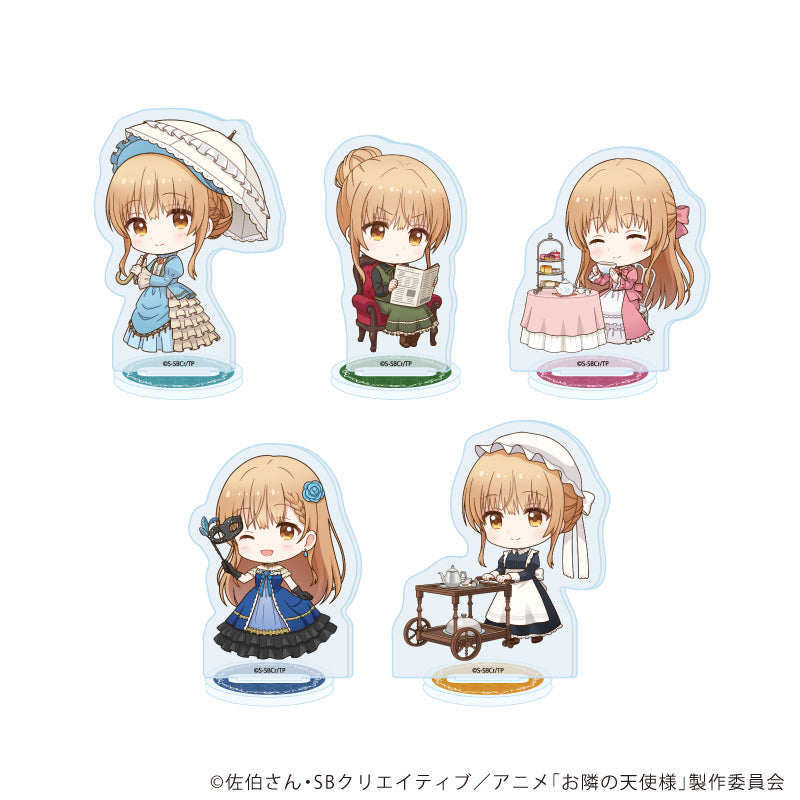 『お隣の天使様にいつの間にか駄目人間にされていた件』アクリルぷちスタンド10/コンプリートセット(全5種)(ミニキャライラスト)