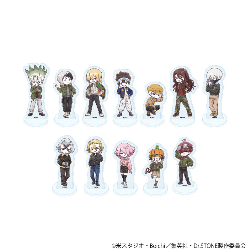 『Dr.STONE』アクリルぷちスタンド18/フライトジャケットver. コンプリートセット(全12種)(グラフアートイラスト)