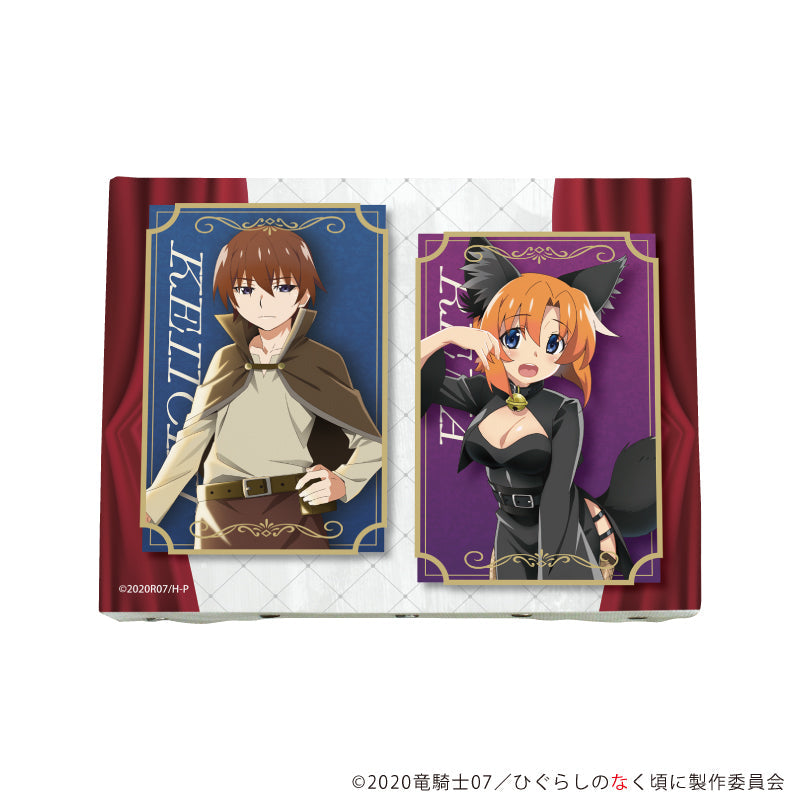 『ひぐらしのなく頃に 卒』キャンバスボード04/前原圭一&竜宮レナ(描き下ろしイラスト)