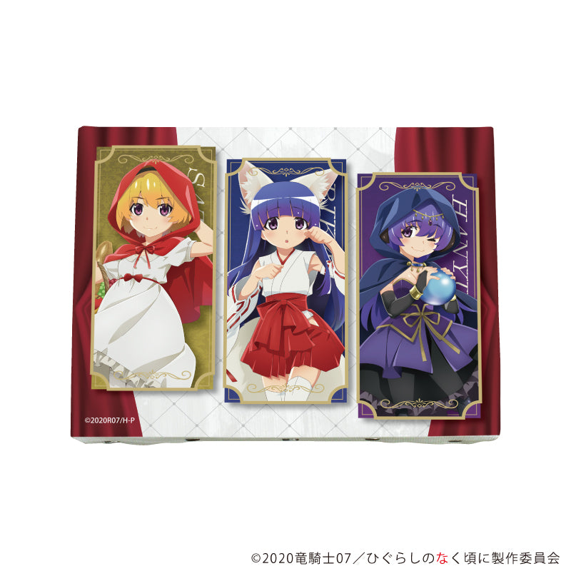 『ひぐらしのなく頃に 卒』キャンバスボード05/北条沙都子&古手梨花&羽入(描き下ろしイラスト)