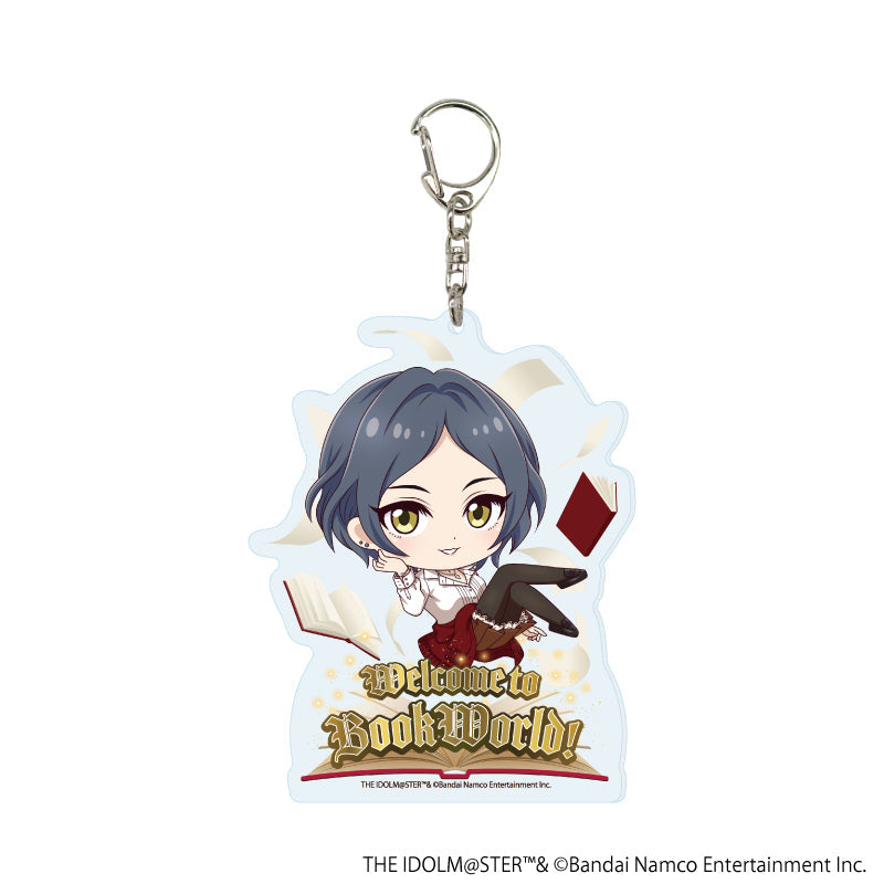 『アイドルマスター シンデレラガールズ』デカアクリルキーホルダー21/速水奏 BookWorld!ver.(ミニキャライラスト)