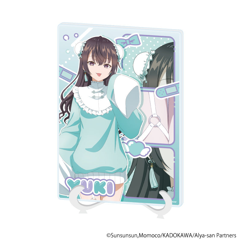 『時々ボソッとロシア語でデレる隣のアーリャさん』アクリルアートボード(A5サイズ)06/有希 ゆめかわver.(描き下ろしイラスト)