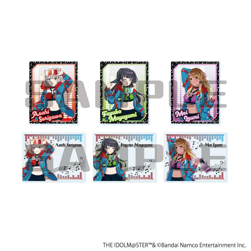 『アイドルマスター シャイニーカラーズ』アクリルカード05/オリジナル衣装ver. コンプリートセット(全6種)(描き下ろしイラスト)