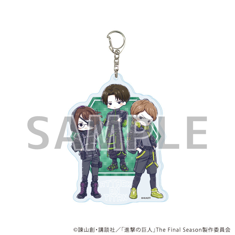 『進撃の巨人The Final Season』デカアクリルキーホルダー02/サイバーパンクver. B(グラフアートイラスト)