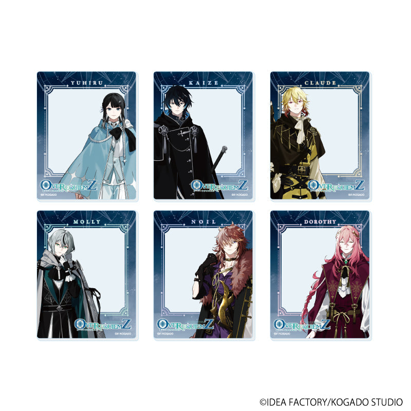 『OVER REQUIEMZ』アクリルカード01/コンプリートセット(全6種)(公式イラスト)