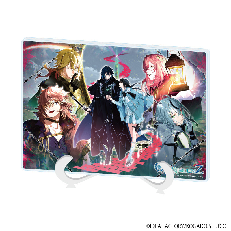 『OVER REQUIEMZ』アクリルアートボード(A5サイズ)01/キービジュアル(公式イラスト)