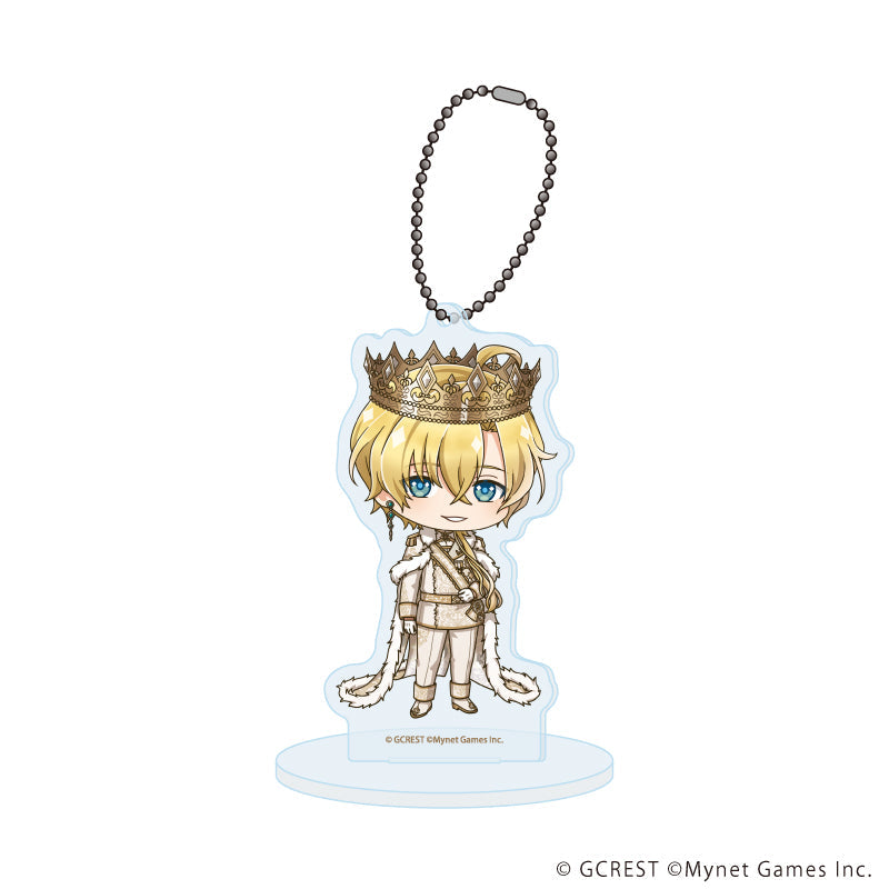 『夢王国と眠れる100人の王子様』アクリルスタンドキーホルダー37/レジェ(ミニキャライラスト)
