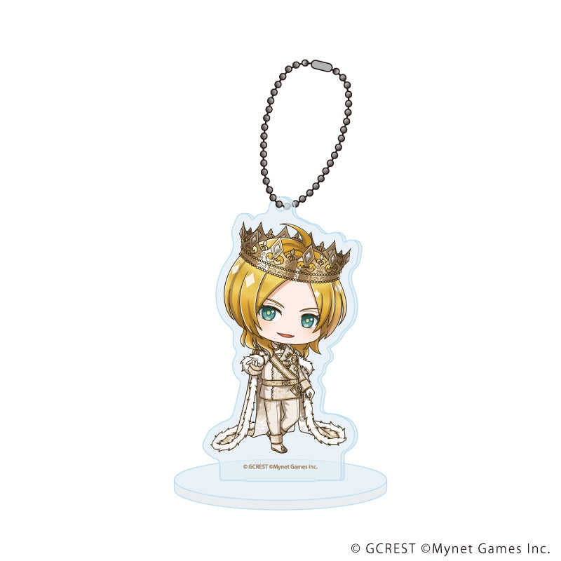 『夢王国と眠れる100人の王子様』アクリルスタンドキーホルダー44/リッツ(ミニキャライラスト)