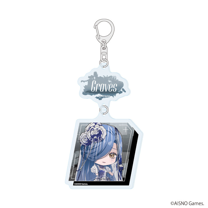 『無期迷途』連結アクリルキーホルダー07/グレイヴ(ミニキャライラスト)