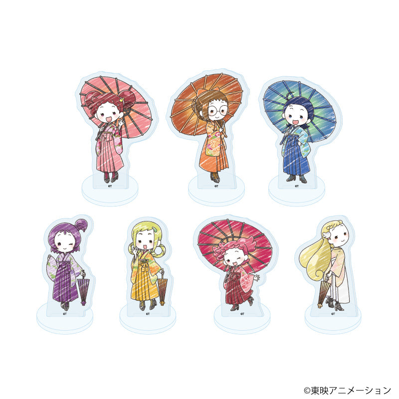 『おジャ魔女どれみドッカ~ン!』アクリルぷちスタンド05/袴・番傘ver. コンプリートセット(全7種)(グラフアートイラスト)