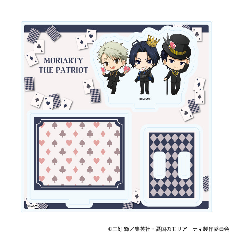 『憂国のモリアーティ』アクリルスタンドプレート12/トランプver.C(ミニキャライラスト)