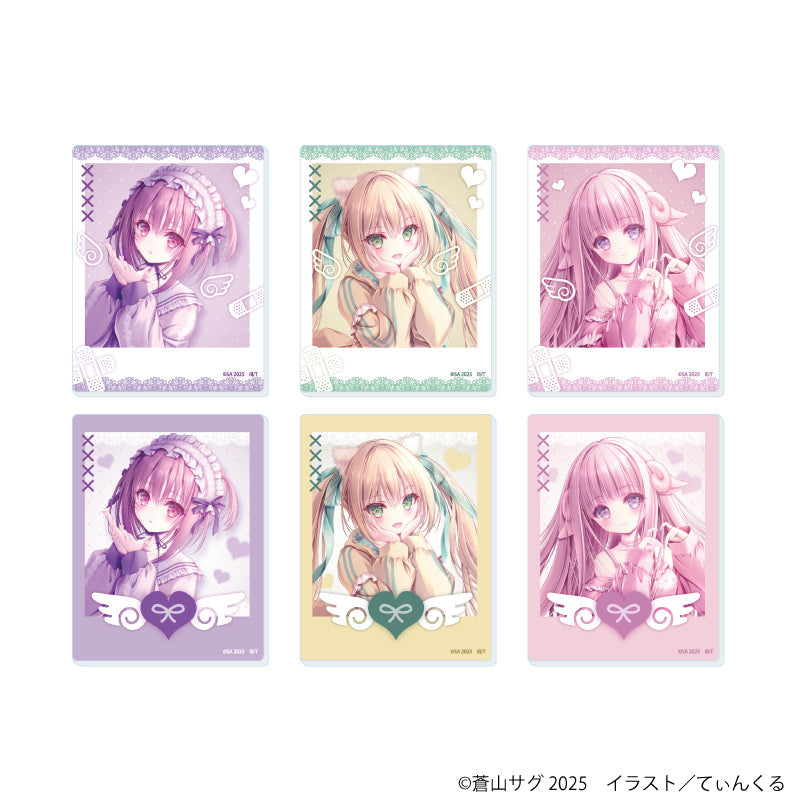 『ロウきゅーぶ!』アクリルカード01/コンプリートセット(全6種)(描き下ろしイラスト)
