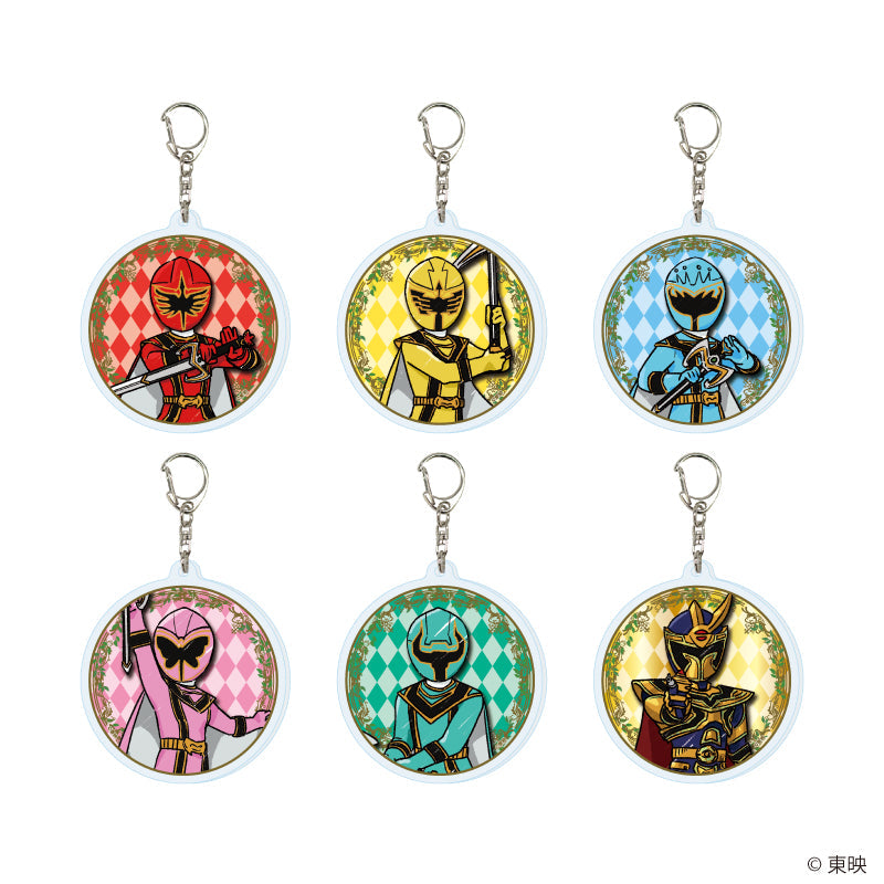 『魔法戦隊マジレンジャー』アクリルキーホルダー01/コンプリートセット(全6種)(グラフアートイラスト)