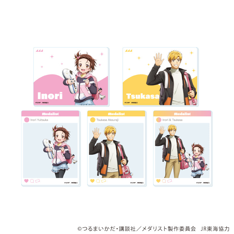 『メダリスト』アクリルカード01/コンプリートセット(全5種)(描き下ろしイラスト)