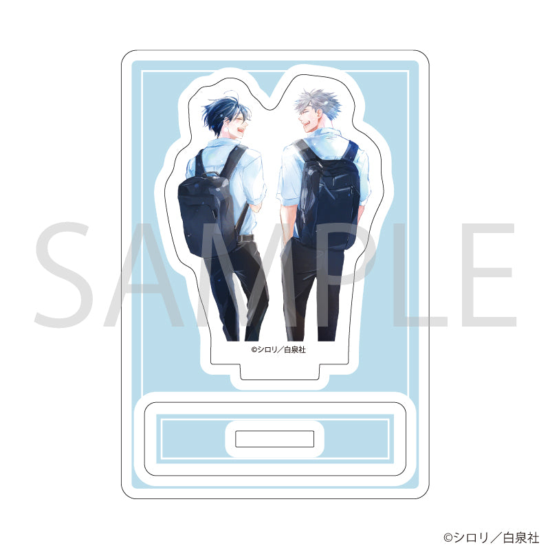 『花丸100号記念フェア』ミニアクリルスタンドプレート02/帰り道はずっと君と